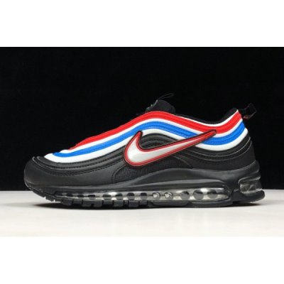 Nike Air Max 97 Siyah / Gümüş / Mavi Koşu Ayakkabısı Türkiye - KVCUXGVC